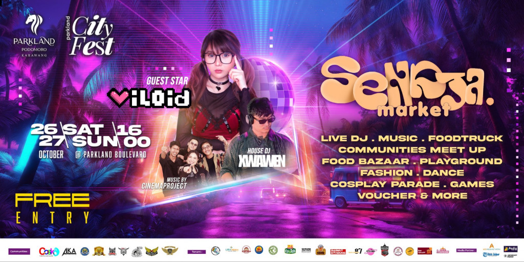 EVENT LIVE DJ DAN KULINER TERBESAR SIAP DIGELAR DI PATUNG KUDA PARKLAND PODOMORO                                                                                                                                                                               